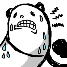 (Wordless)A Panda is so expressive3 sticker #12364017
