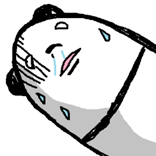 (Wordless)A Panda is so expressive3 sticker #12364026