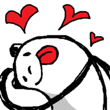 (Wordless)A Panda is so expressive3 sticker #12364036