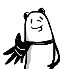 (Wordless)A Panda is so expressive3 sticker #12364037