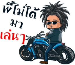 rocker motorcycles sticker #12364820