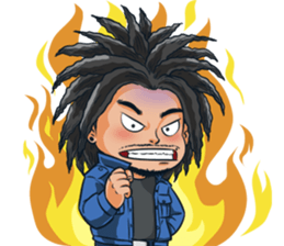 rocker motorcycles sticker #12364827