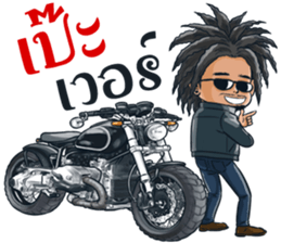 rocker motorcycles sticker #12364837