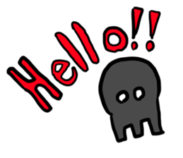 cuteskull sticker #12364918