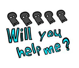 cuteskull sticker #12364921