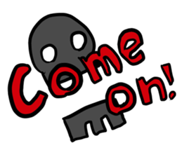 cuteskull sticker #12364922