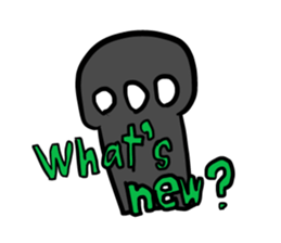 cuteskull sticker #12364927