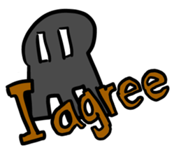 cuteskull sticker #12364946