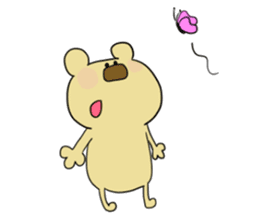 Popo of bear sticker #12364996