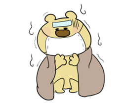 Popo of bear sticker #12365007