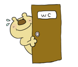 Popo of bear sticker #12365011