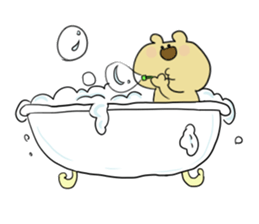 Popo of bear sticker #12365020