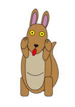 Kangaroo Family: Kangy & Mini'roo sticker #12365456