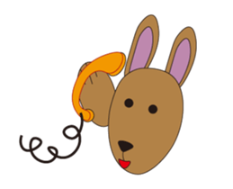 Kangaroo Family: Kangy & Mini'roo sticker #12365457