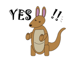 Kangaroo Family: Kangy & Mini'roo sticker #12365463