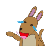 Kangaroo Family: Kangy & Mini'roo sticker #12365470