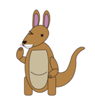 Kangaroo Family: Kangy & Mini'roo sticker #12365471