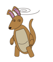 Kangaroo Family: Kangy & Mini'roo sticker #12365477