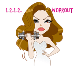 Ms. Pop Diva (ENG) sticker #12365540