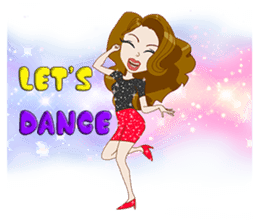 Ms. Pop Diva (ENG) sticker #12365552