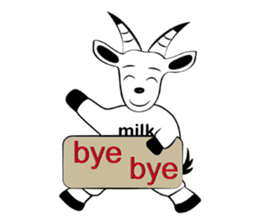 Milk-Super practical language sticker #12365677