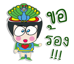 Hello! My name is Tanaka.^_^ sticker #12365833