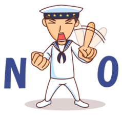 Minggoy the Navy sticker #12365864