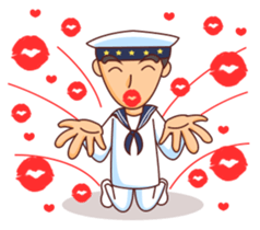 Minggoy the Navy sticker #12365868