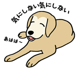 GOLDEN DOG 3(Old dog version) sticker #12365918