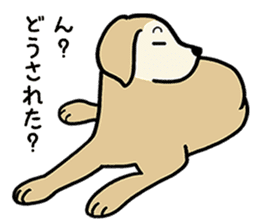 GOLDEN DOG 3(Old dog version) sticker #12365934