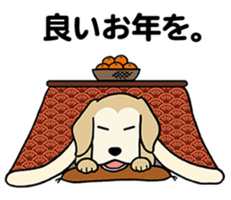 GOLDEN DOG 3(Old dog version) sticker #12365940