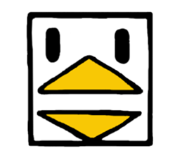 Face (There is no letter)9 sticker #12366073