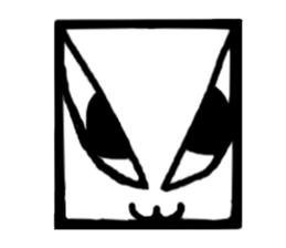 Face (There is no letter)9 sticker #12366079