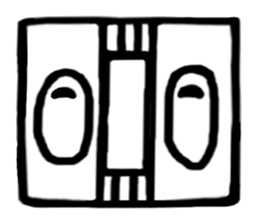 Face (There is no letter)9 sticker #12366094