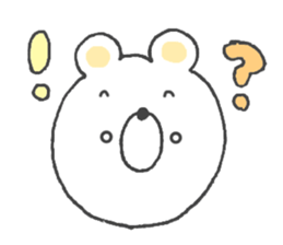 Sticker of the Polar Bear sticker #12366316