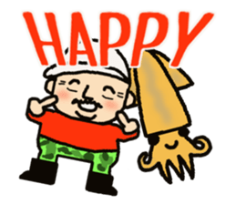 My uncle Yoshihiro sticker #12366751