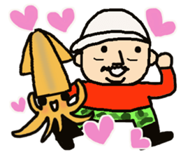 My uncle Yoshihiro sticker #12366780