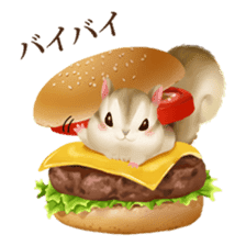 Food animals sticker #12367141