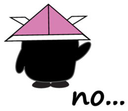 Penguins & Origami (paper folding) sticker #12367503