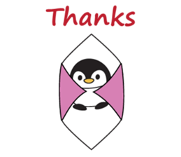 Penguins & Origami (paper folding) sticker #12367504