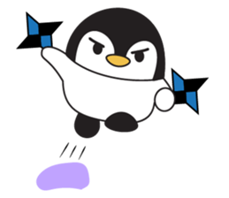 Penguins & Origami (paper folding) sticker #12367510