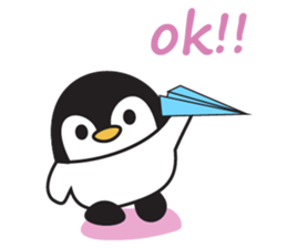 Penguins & Origami (paper folding) sticker #12367515
