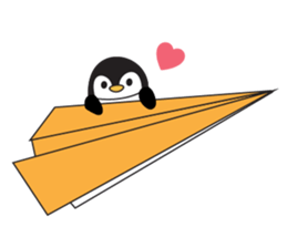 Penguins & Origami (paper folding) sticker #12367516
