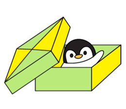 Penguins & Origami (paper folding) sticker #12367523