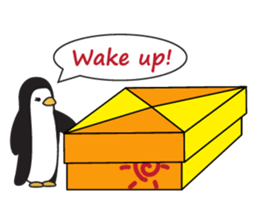 Penguins & Origami (paper folding) sticker #12367529