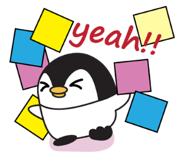 Penguins & Origami (paper folding) sticker #12367538