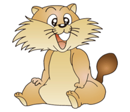 Hustle Beaver sticker #12367662