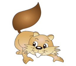 Hustle Beaver sticker #12367670