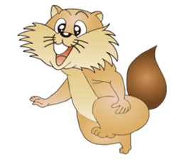 Hustle Beaver sticker #12367671