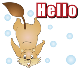 Hustle Beaver sticker #12367674